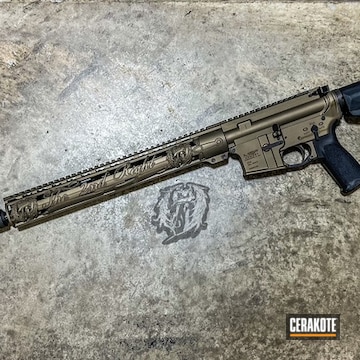 Smoked Bronze And Multicam® Olive Rifle