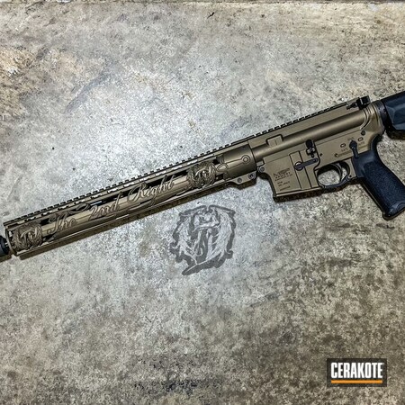 Powder Coating: MULTICAM® OLIVE H-344,SMOKED BRONZE H-359,Suppressor,S.H.O.T,Tactical Rifle,AR-15,Rifle