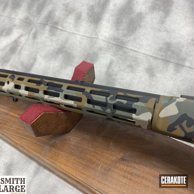 Cerakoted: S.H.O.T,Highland Green H-200,DESERT SAND H-199,30-30,Patriot Brown H-226,Camo,Lever Action,BDU Camo,Armor Black H-190,Henry Repeating Arms