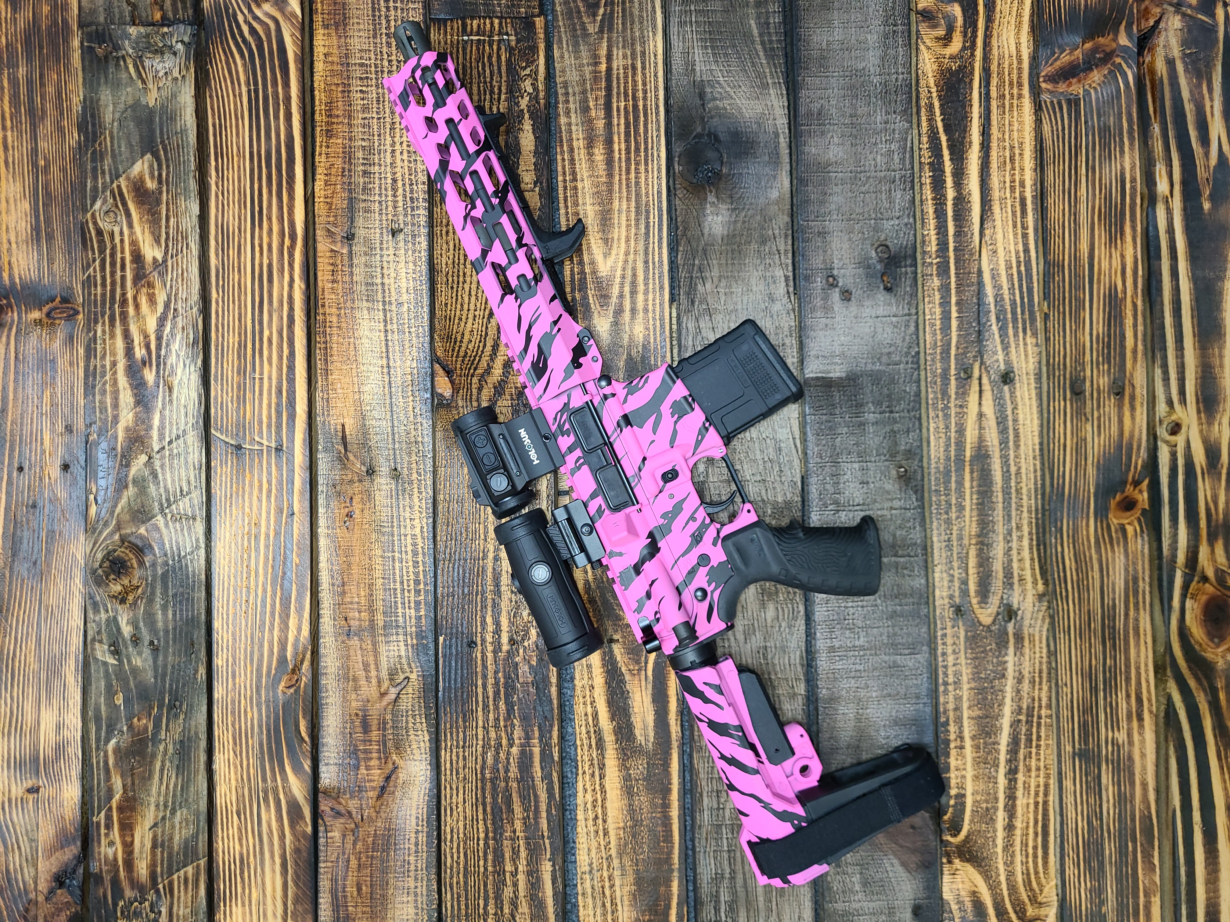 Pink Camo Ar15