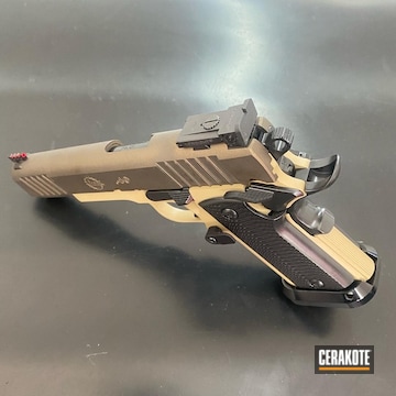Midnight Bronze, Coyote Tan And Blackout Pistol
