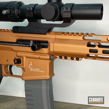 Powder Coating: AR Rifle,COPPER H-347,S.H.O.T,Cerakote UK,Calibre Innovations