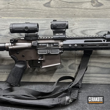 Ar-15 In Vortex Bronze And Armor Black Accents
