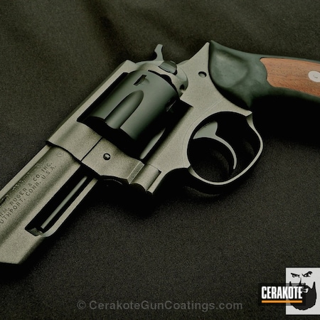 Powder Coating: Graphite Black H-146,Revolver,Tungsten H-237,Ruger