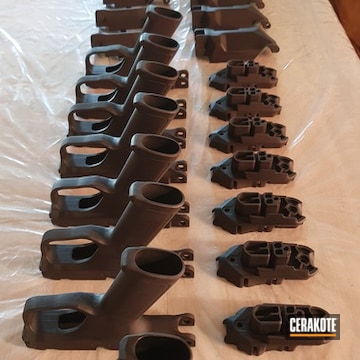 Cerakoted Firearm Parts In H-146