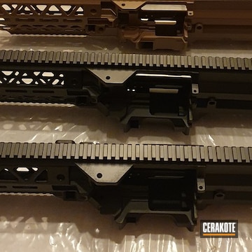 Cerakoted Graphite Black Firearm Parts
