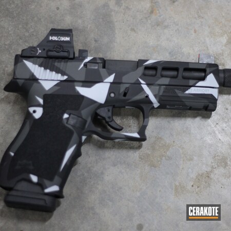 Powder Coating: 9mm,S.H.O.T,BATTLESHIP GREY H-213,Splinter,PSA,Splinter Camo,Graphite Black H-146,Glock,PSA Dagger,Urban Camo,Pistol,Glock 19,SIG™ DARK GREY H-210
