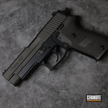 Cerakoted Tungsten And Blackout P220