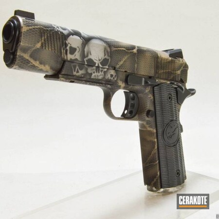 Powder Coating: S.H.O.T,DESERT SAND H-199,Pistol,1911 Nighthawk Custom