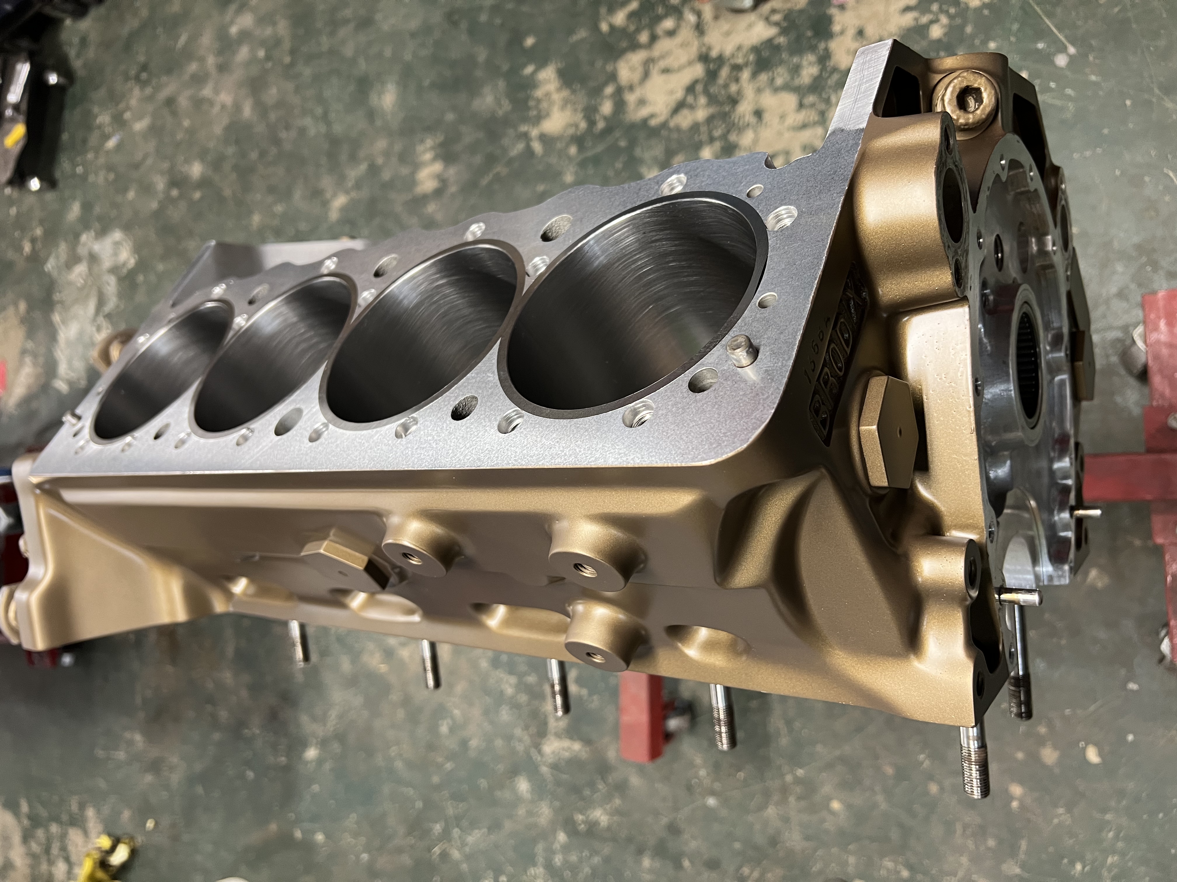 V8 Block and Heads | Cerakote