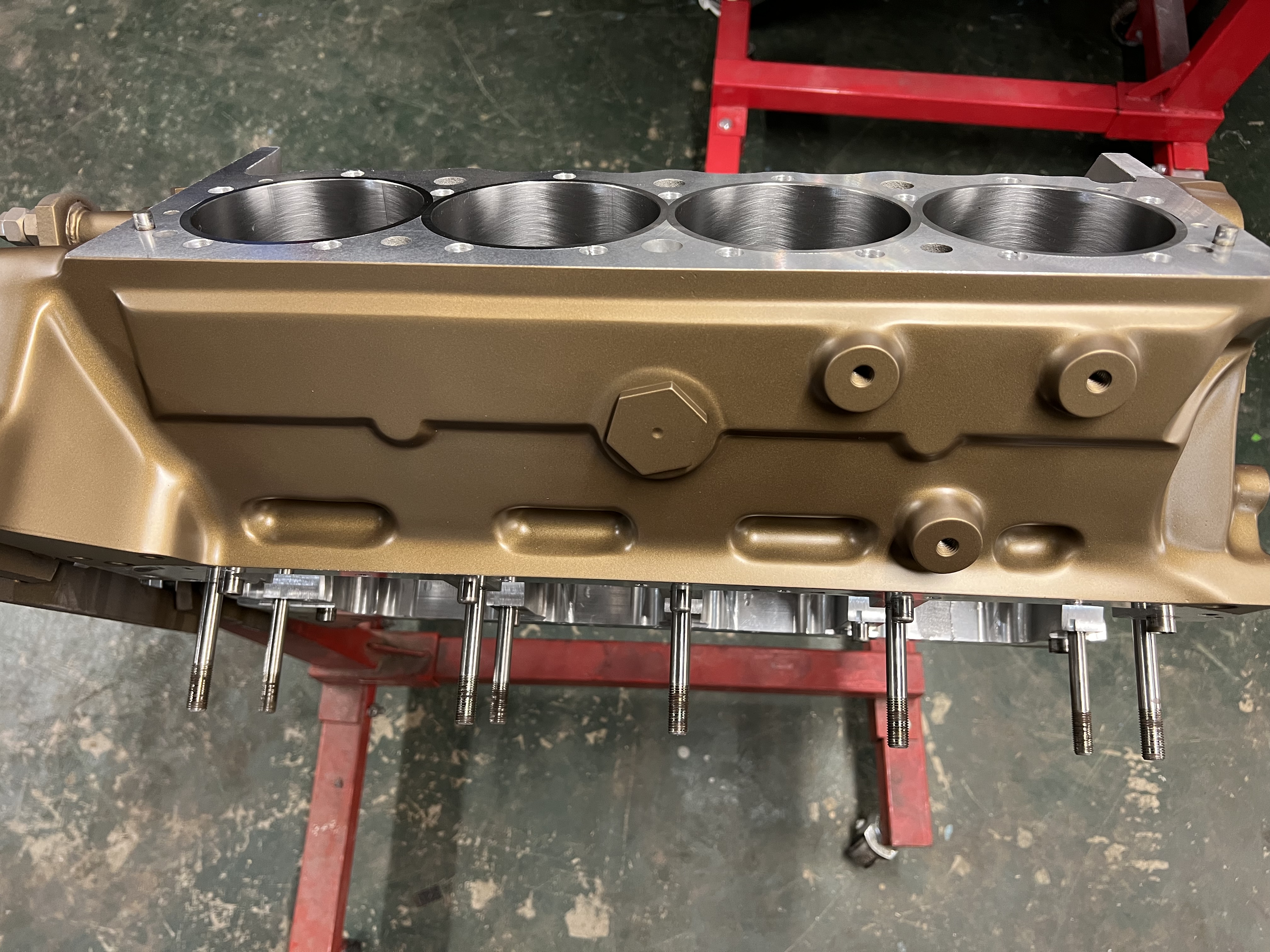 V8 Block and Heads | Cerakote