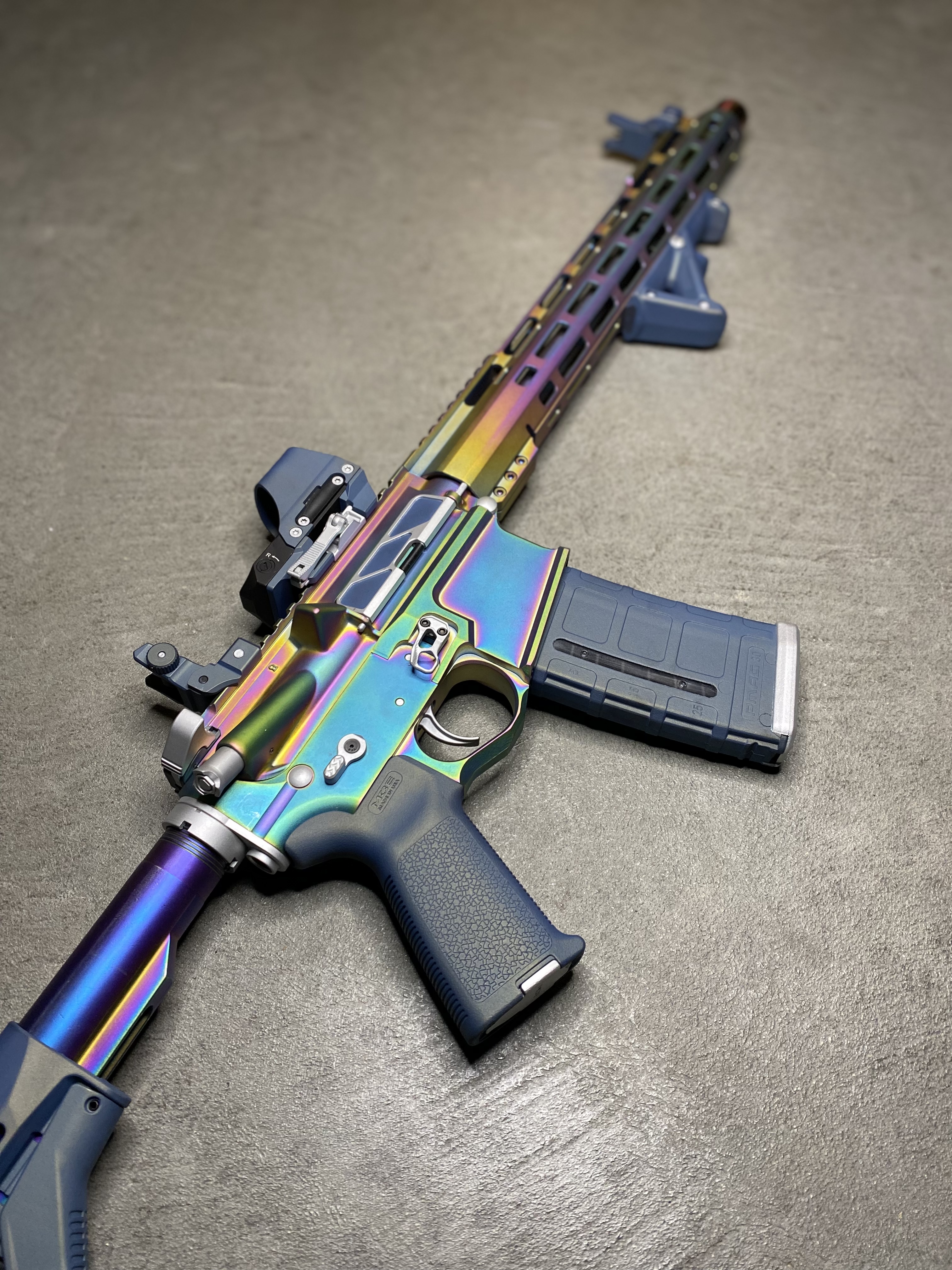 Rainbow PVD Northern Lights Combo | Cerakote