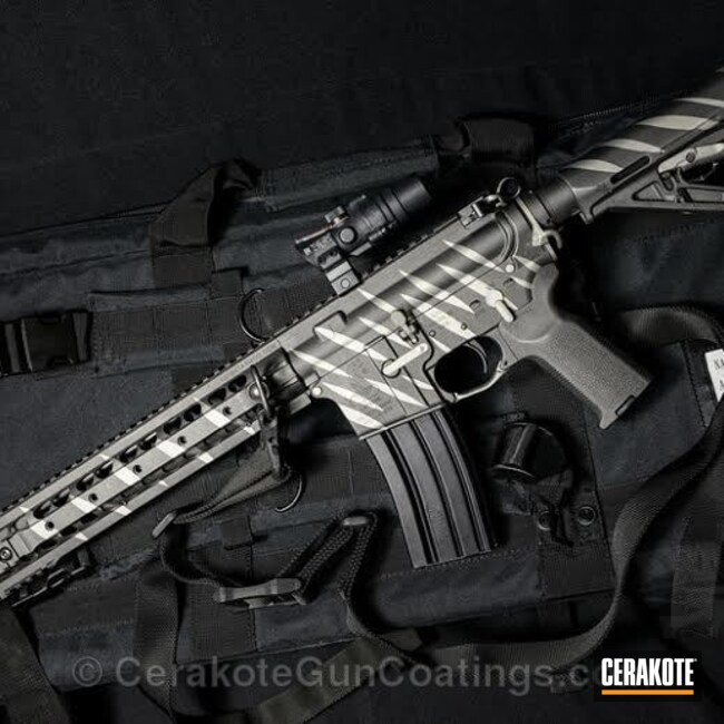Cerakoted H-112 Cobalt With H-150 Savage Stainless