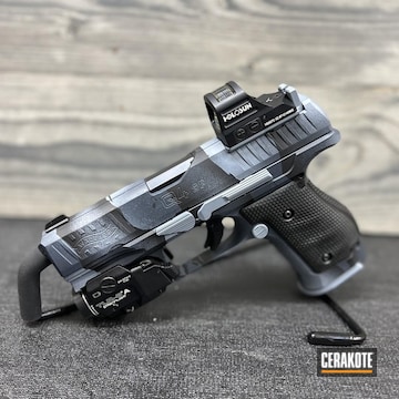 Walther Q4 Steel Frame In Arctic Tiger Stripe