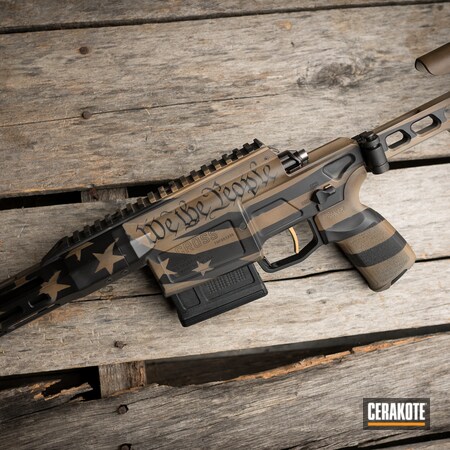 Powder Coating: S.H.O.T,Armor Black H-190,Tactical Rifle,AR-15,Patriot Brown H-226,Rifle