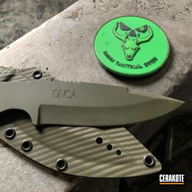 Cerakoted O.d. Green Knife