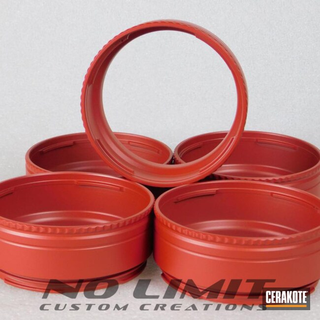 Habanero Red Lens Rings