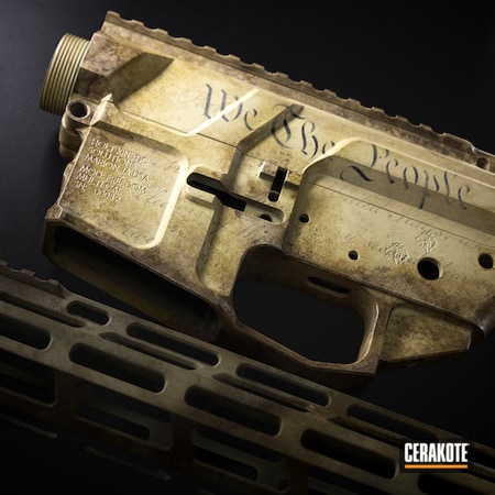 Powder Coating: Chocolate Brown H-258,Ral 8000 H-8000,S.H.O.T,DESERT SAND H-199,We the people,America,Tattered,AR-15,BENELLI® SAND H-143,Worn,Mud Brown H-225,Parchment,Government,Custom Paint,Armor Black H-190,USA,Constitution,Badass,Old Paper,Antique,united states