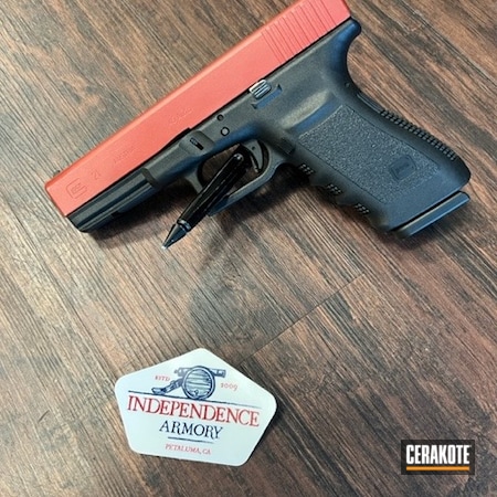 Powder Coating: Glock,S.H.O.T,Pistol,Glock 21,RUBY RED H-306