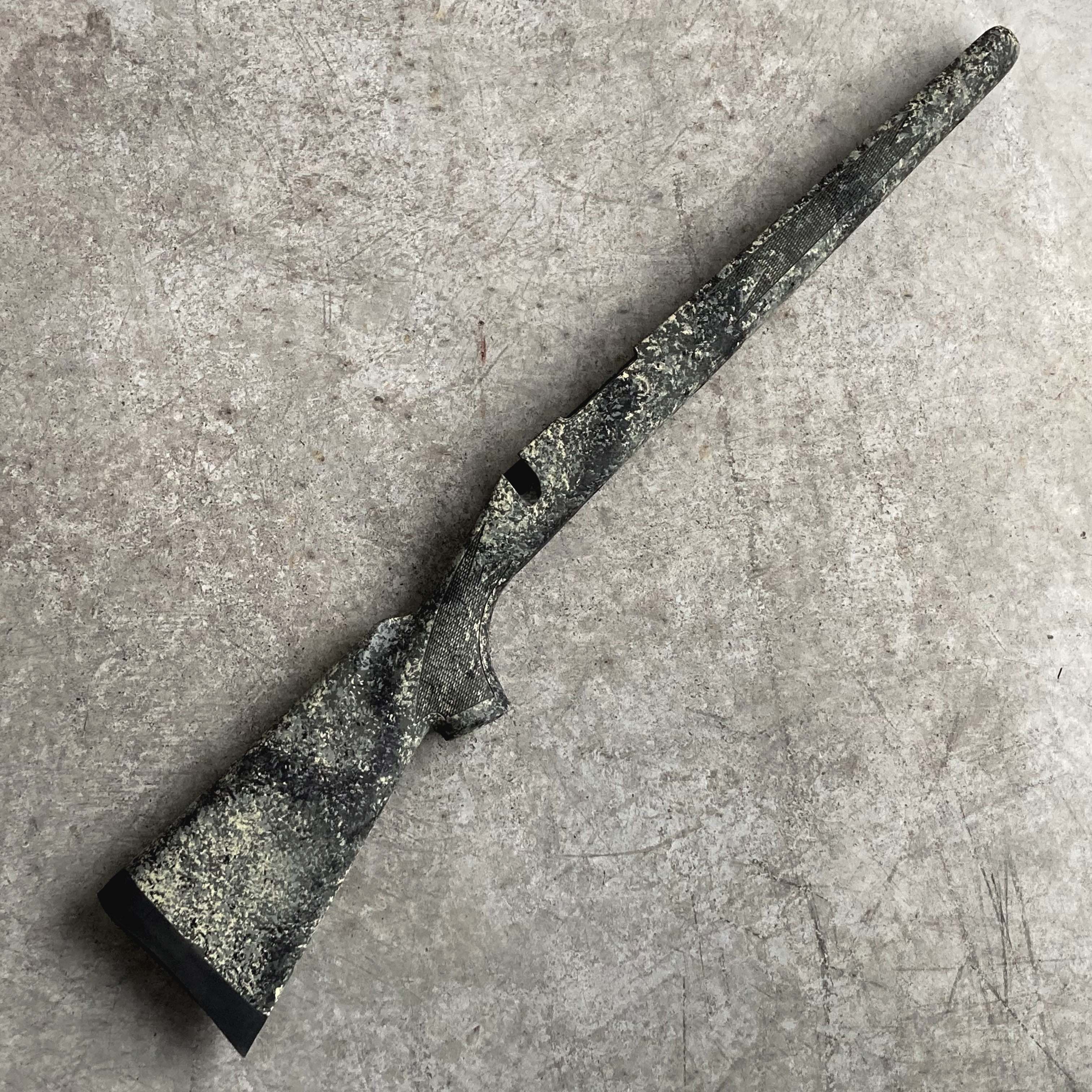 Sponge Camo on Remington 700 stock | Cerakote