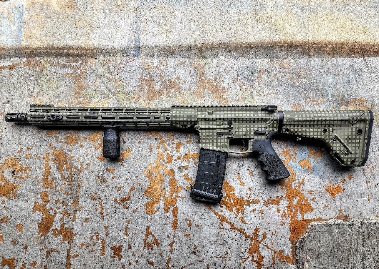 Desert Camo Ar 15