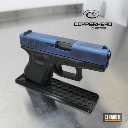 Powder Coating: Glock,Distressed,NRA Blue H-171,S.H.O.T,Pistol,Denim,Armor Black H-190