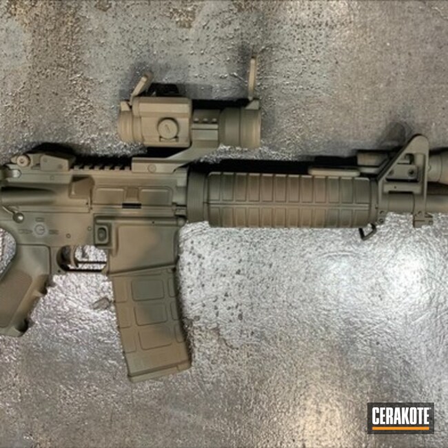 Black Hawk Down tribute rifle | Cerakote