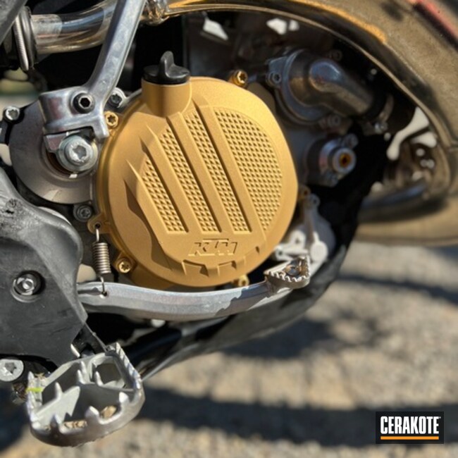 Gold Motorcycle Parts