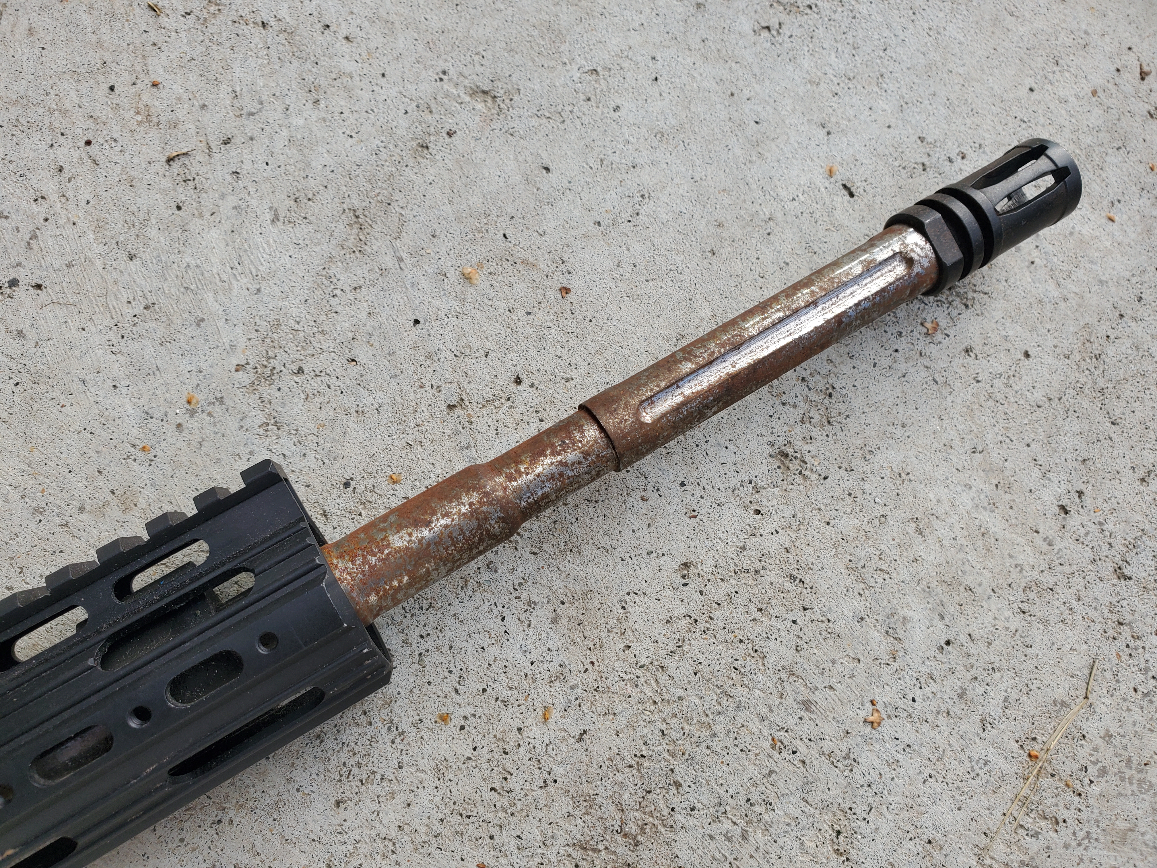 A rusty AR-15 truck gun turned into something fun! | Cerakote