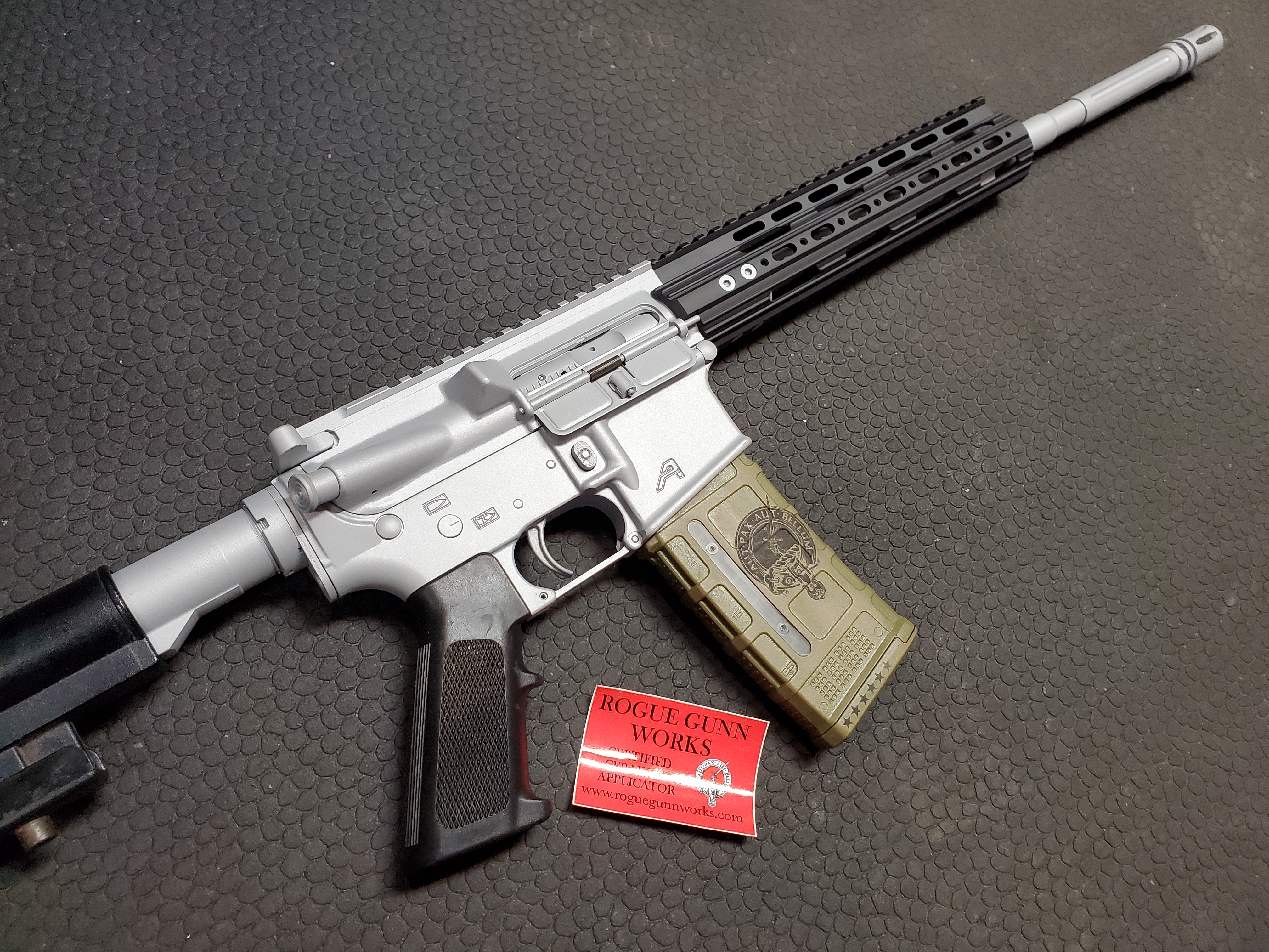 A rusty AR-15 truck gun turned into something fun! | Cerakote