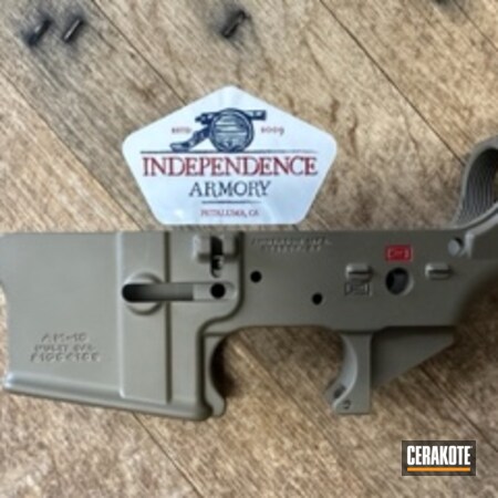 Powder Coating: SMOKED BRONZE H-359,S.H.O.T,AR Lowers,USMC Red H-167,AR Lower Receiver