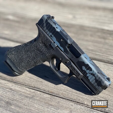 Powder Coating: Gloss Black H-109,S.H.O.T,Pistol,Blue Titanium H-185,Custom Camo,Glock 45