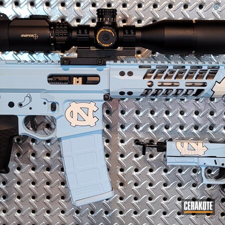 Powder Coating: Graphite Black H-146,AR Rifle,Ice Blue H-356,MATTE CERAMIC CLEAR MC-157