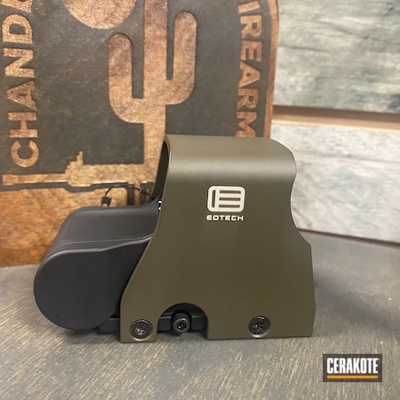 Powder Coating: Laser Engrave,EOTech,S.H.O.T,MAGPUL® O.D. GREEN H-232,Optic