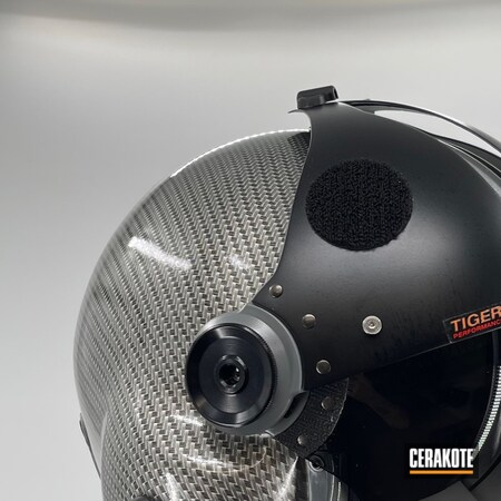 Powder Coating: Aircraft,HIGH GLOSS CERAMIC CLEAR MC-160,Helmet