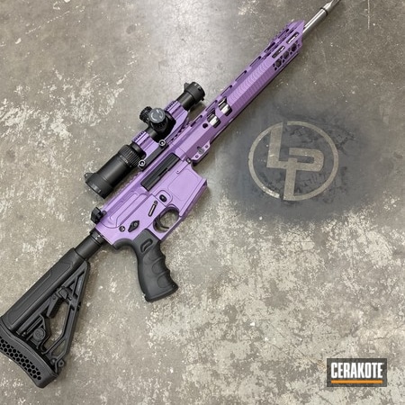 Powder Coating: AR Rifle,S.H.O.T,Bright Purple H-217,AR-15,Custom