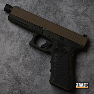 Cerakoted Glock 22 In H-236 And H-265