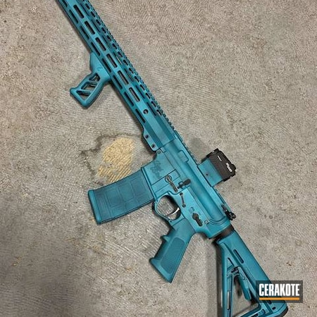Powder Coating: Graphite Black H-146,Distressed,AR Rifle,S.H.O.T,AR15 BUILD,Distressed Teal,AR15 Builders Kit,AZTEC TEAL H-349