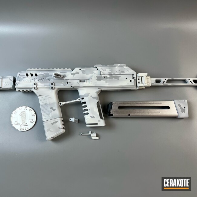 NREF gun with multicam alpine | Cerakote