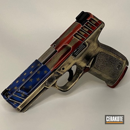 Powder Coating: Graphite Black H-146,Smith & Wesson,Distressed,NRA Blue H-171,S.H.O.T,SD40VE,American Flag,FIREHOUSE RED H-216,Battleworn,Light Sand H-142,Distressed American Flag