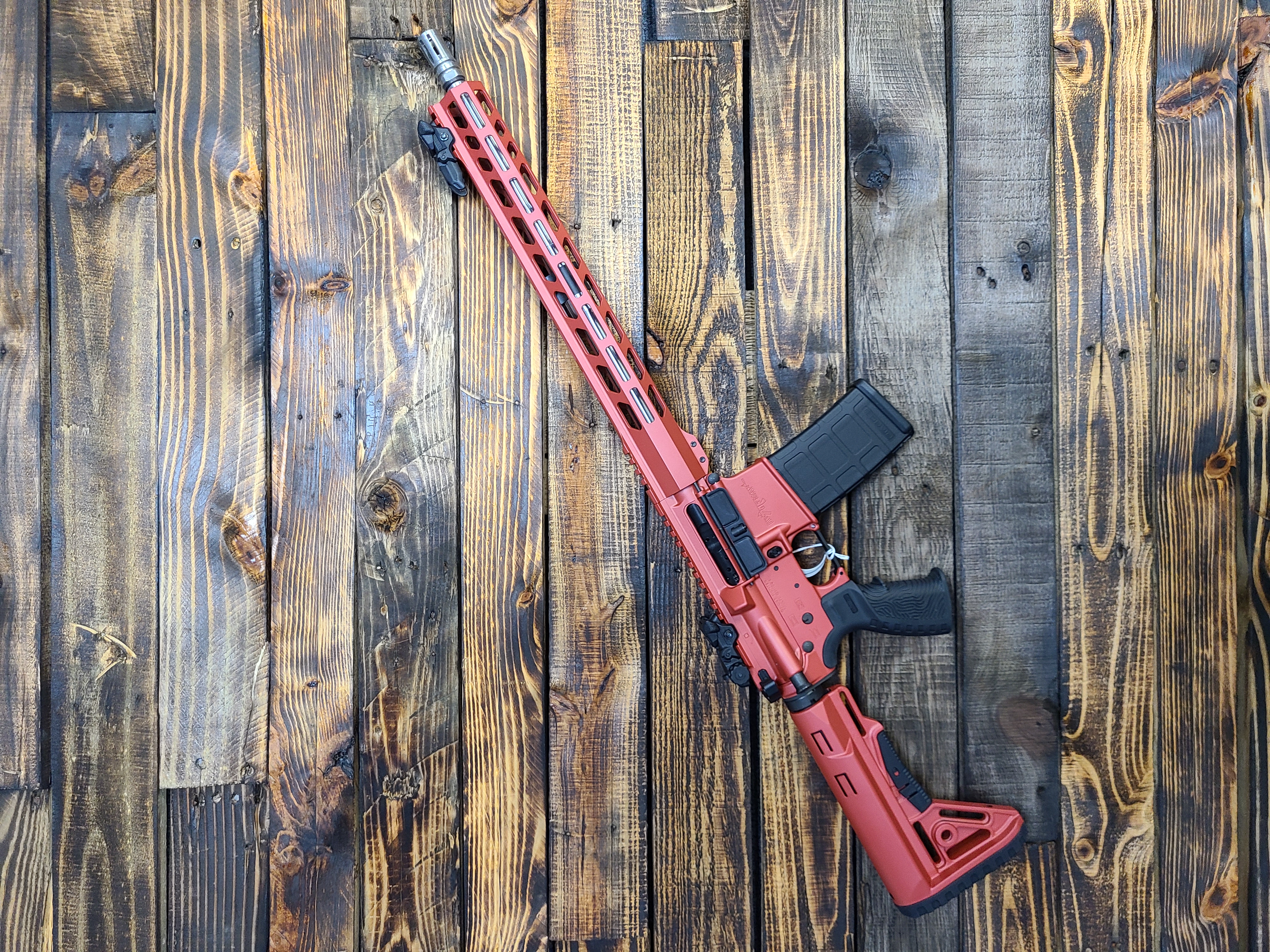 Custom Raging Hunter Cerekote Cerakote Hot Ghost Hunter Ar-15 | Cerakote