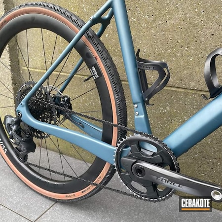 Powder Coating: Bike Frame,Blue Titanium H-185,Bicycle,Bicycles,Bicycle Frame