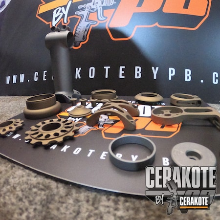 Powder Coating: Bicycle Fork,Bicycle Parts,Pushbike,Stainless H-152,Burnt Bronze H-148