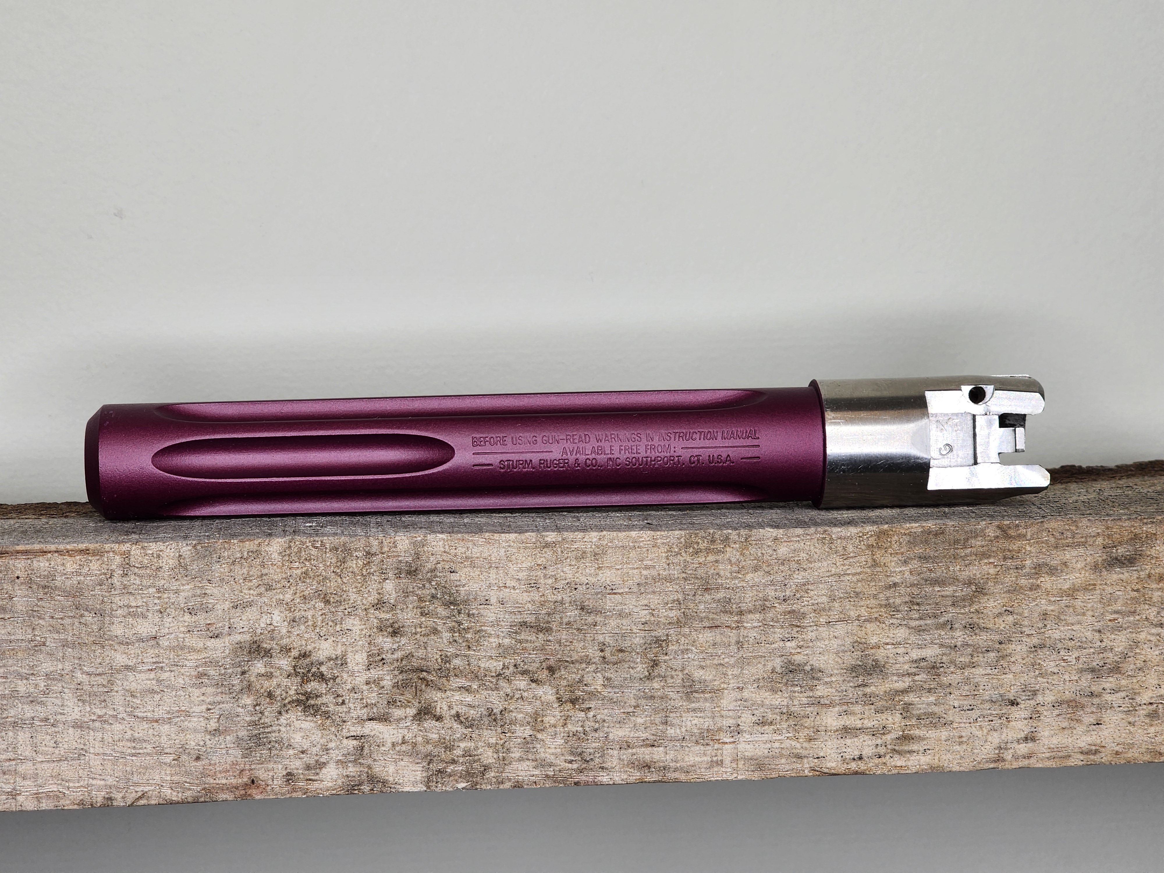 Cherry 2000 Ruger Ruger MK IV Fluted Barrel Black Cherry | Cerakote
