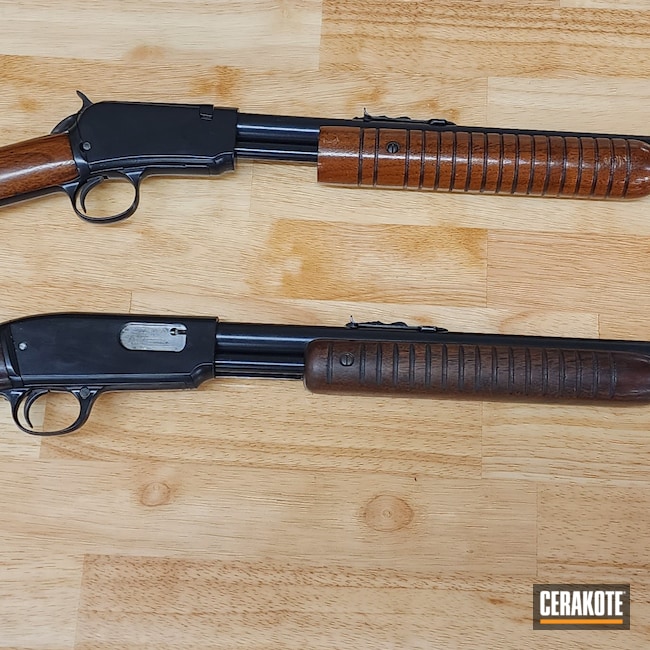 Cerakoted: S.H.O.T,Winchester 62A,Winchester 61,BLACKOUT E-100,Restoration