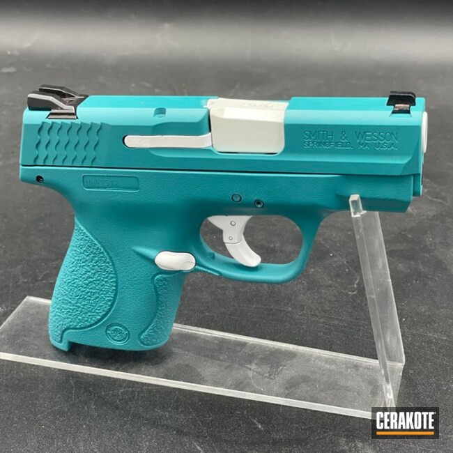 Aztec Teal Smith And Wesson M&p Shield 