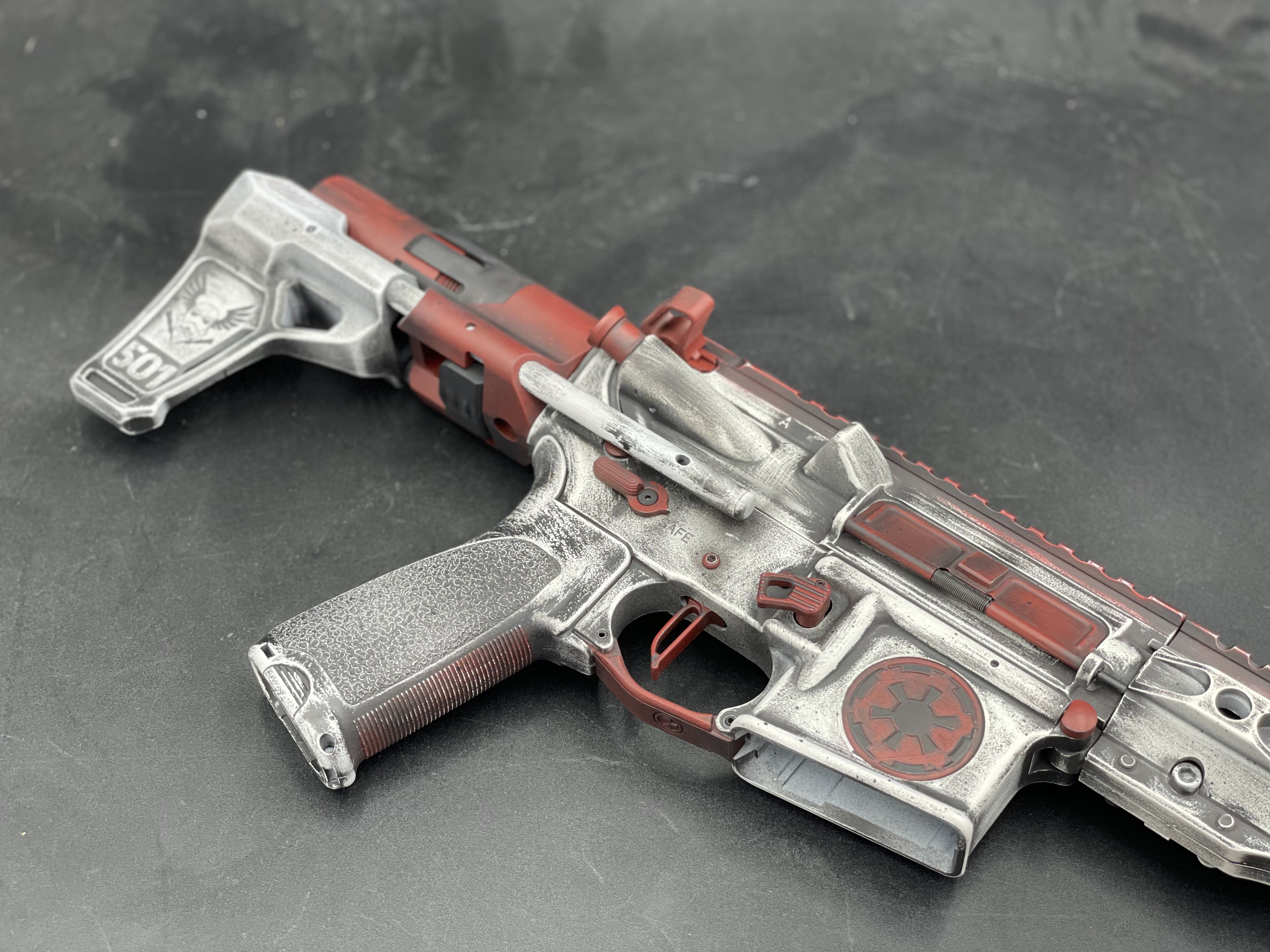 Distressed Rifles Stormtrooper AR15 | Cerakote