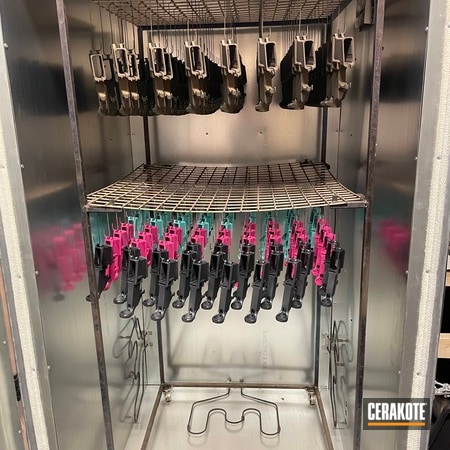 Powder Coating: Mil Spec O.D. Green H-240,AR15 Parts,S.H.O.T,Production,SIG™ PINK H-224,Sniper Grey C-239,AR Lower Receiver,Robin's Egg Blue H-175,Bulk,Production Run,AR Lowers,Wholesale,Burnt Bronze H-148