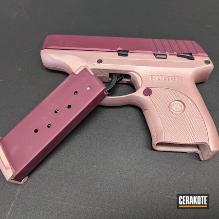 Powder Coating: ROSE GOLD H-327,Two Tone,S.H.O.T,Pistol,BLACK CHERRY H-319,Ruger