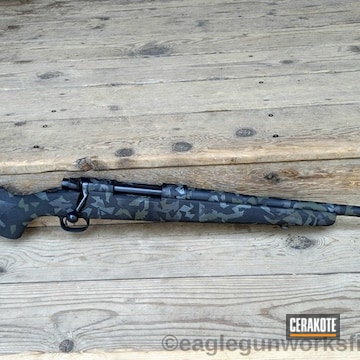 Winchester Mod 70 In M90/splinter Type Camo